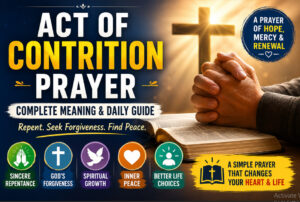 Act of Contrition Prayer Guide for Faith and Forgiveness
